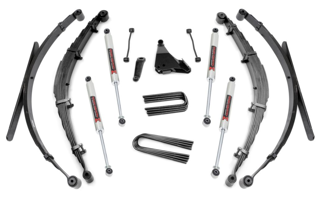 Rough Country 6 Inch Lift Kit Rear Springs M1 Ford F-250/F-350 Super Duty 4WD (1999)