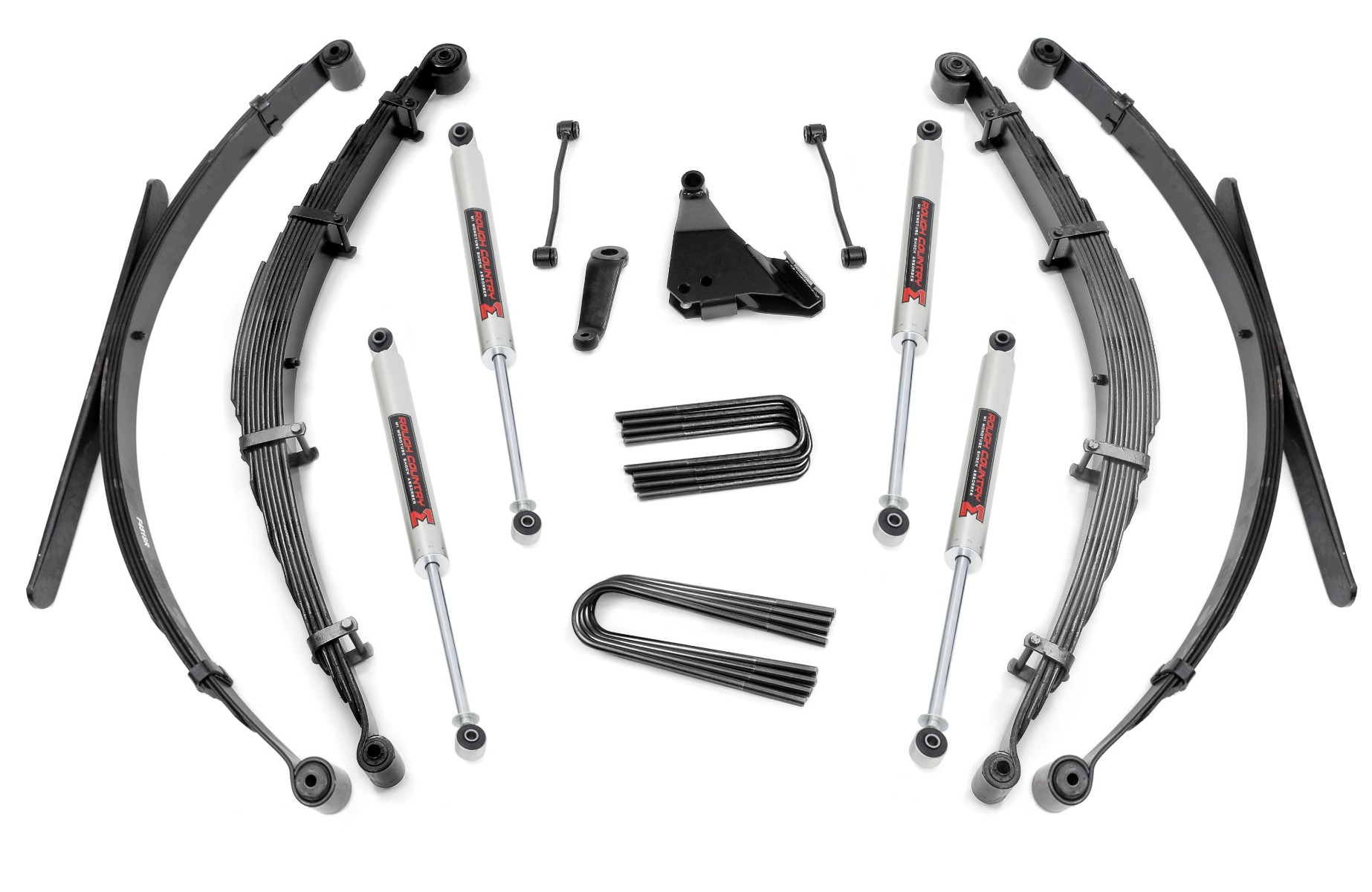 Rough Country 6 Inch Lift Kit Rear Springs M1 Ford F-250/F-350 Super Duty 4WD (1999)