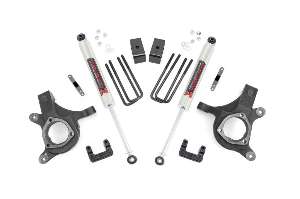 Rough Country 5 Inch Lift Kit M1 Chevy Silverado & GMC Sierra 1500 2WD (2007-2013)