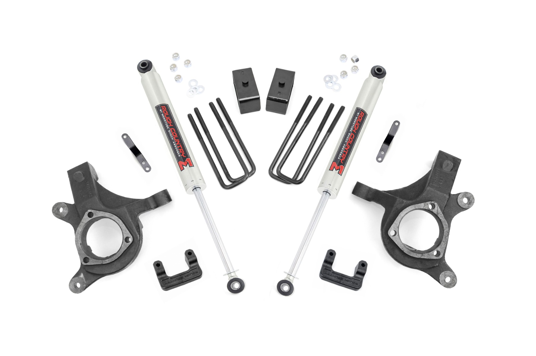 Rough Country 5 Inch Lift Kit M1 Chevy Silverado & GMC Sierra 1500 2WD (2007-2013)