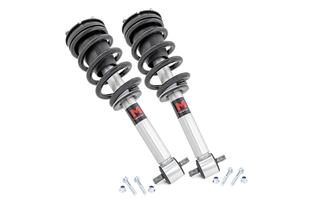 Rough Country M1 Loaded Strut Pair 7in Chevy/GMC 1500 2WD/4WD (14-18 & Classic)