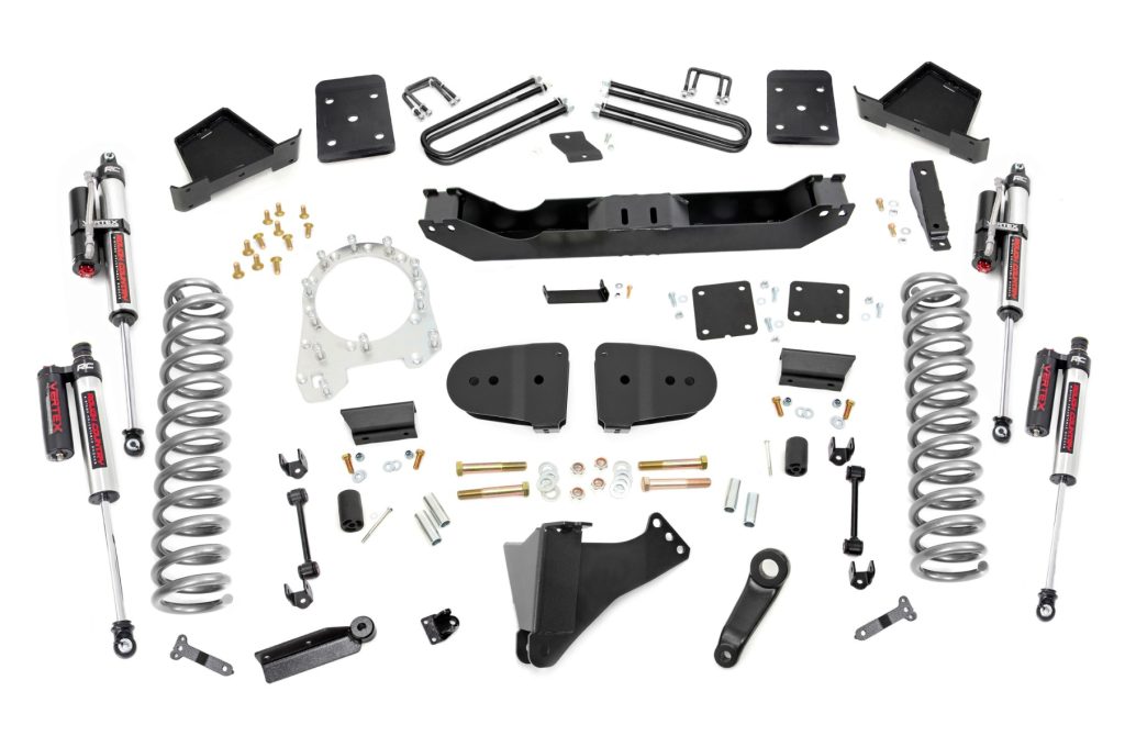 Rough Country 6 Inch Lift Kit Diesel OVLD Vertex Ford F-250/F-350 Super Duty (23-26)