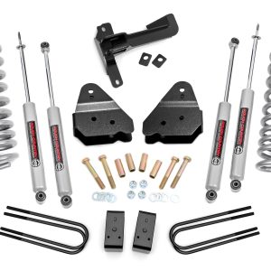 Rough Country 3 Inch Lift Kit N3 Front Gas Coils Ford F-250 Super Duty 4WD (17-22)