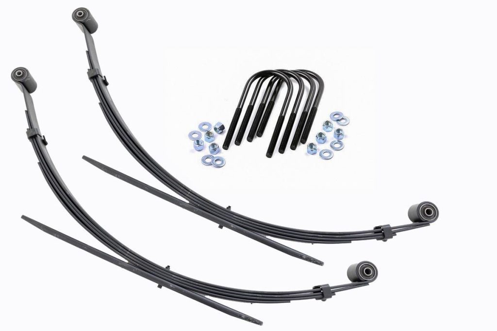 Rough Country Rear Leaf Springs 4β³ Lift Pair Ford F-250/F-350 Super Duty 4WD (99-04)