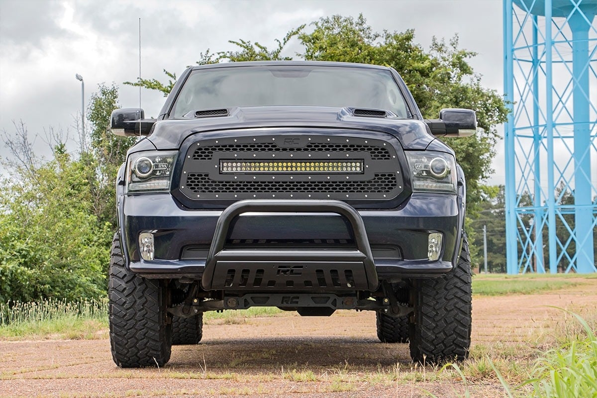 Rough Country 30 Inch Black Series LED Light Bar Curved Dual Row