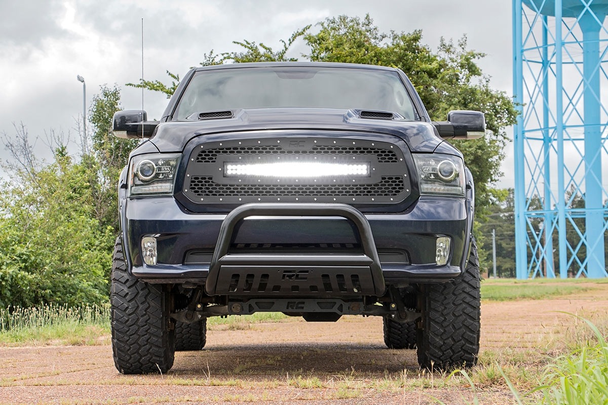 Rough Country 30 Inch Black Series LED Light Bar Curved Dual Row