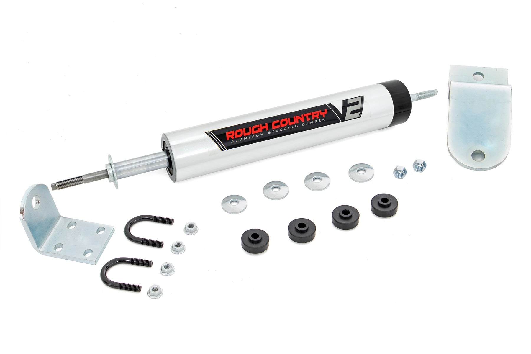 Rough Country V2 Steering Stabilizer Ram 2500/3500 2WD (1994-2002)