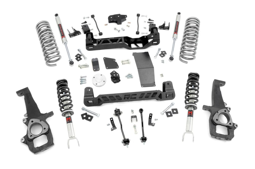 Rough Country 6 Inch Lift Kit M1 Struts/M1 Ram 1500 4WD (2012-2018 & Classic)