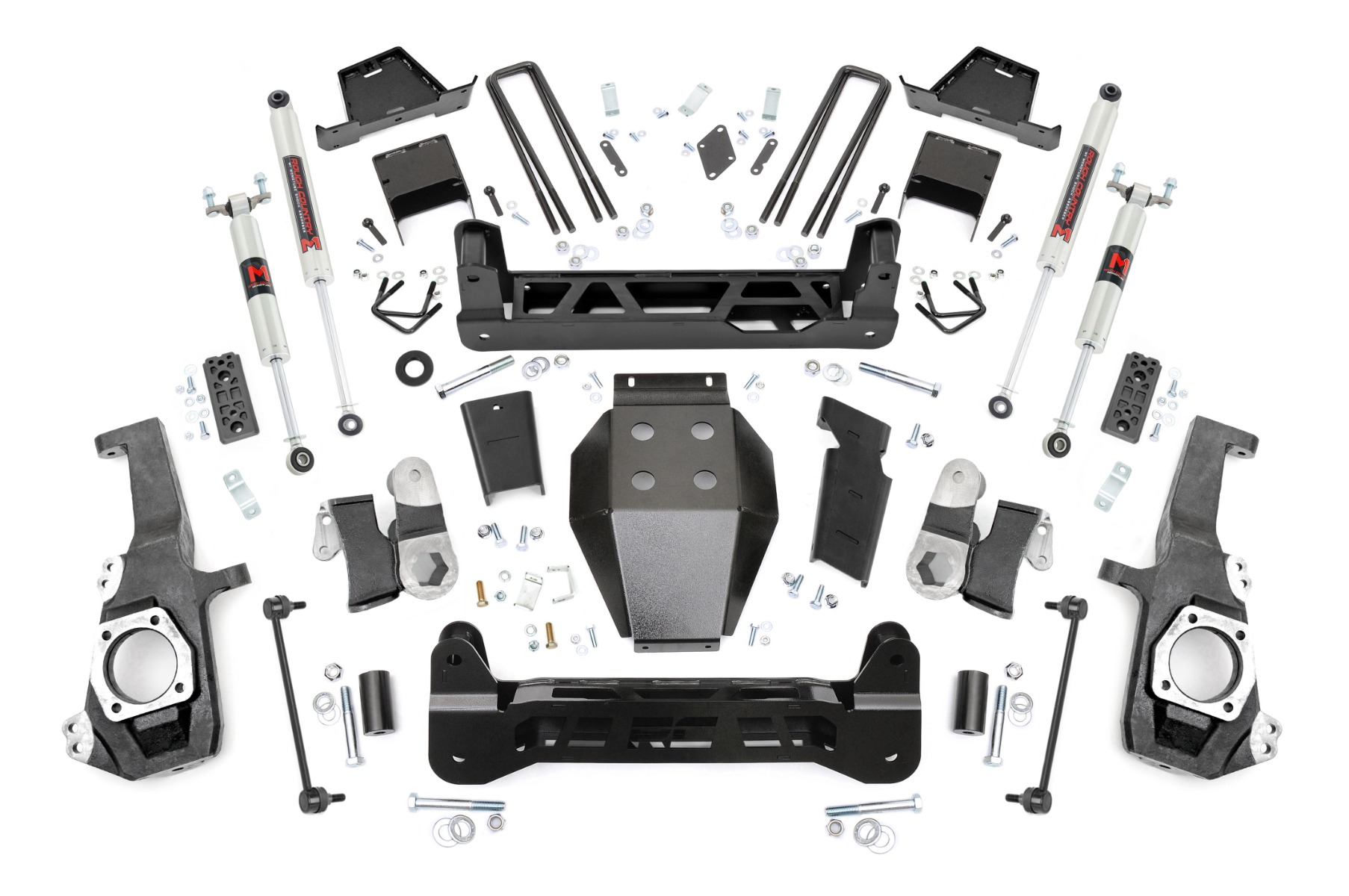 Rough Country 7 Inch Lift Kit NTD M1 Chevy/GMC 2500HD/3500HD (20-26)