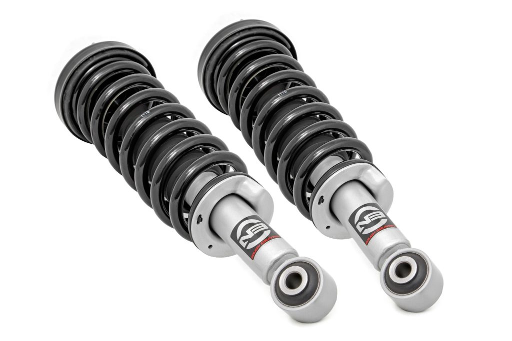 Rough Country Loaded Strut Pair 2.5 Inch Nissan Frontier 4WD (2005-2026)