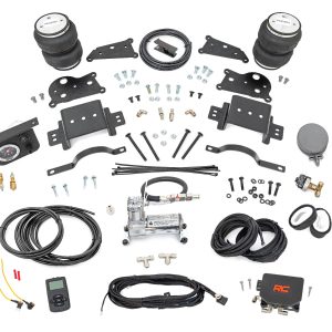 Rough Country Air Spring Kit w/compressor Wireless Controller 4 Inch Lift Kit Ram 2500 (14-26)