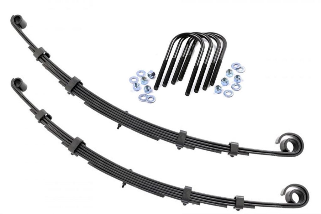 Rough Country Front Leaf Springs 2.5β³ Lift Pair Jeep CJ5/CJ7 5 4WD (1976-1983)