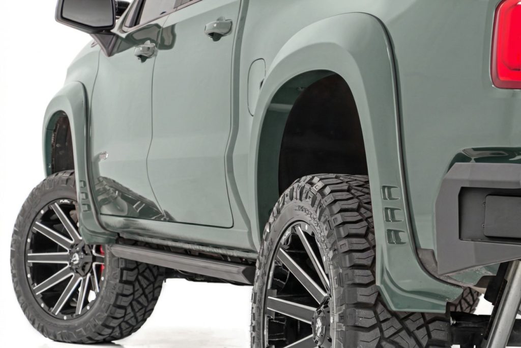 Rough Country SF1 Fender Flares GBD Cypress Gray Chevy Silverado 1500 2WD/4WD (19-26)