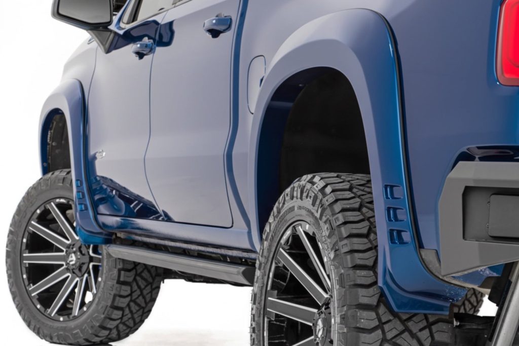 Rough Country SF1 Fender Flares G1K Deep Ocean Blue Chevy Silverado 1500 2WD/4WD (19-26)