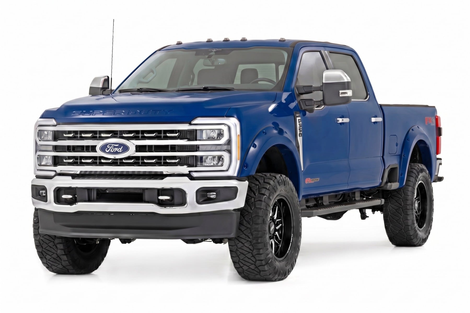 Rough Country Pocket Fender Flares E9 Argon Blue Ford F-250/F-350 Super Duty (23-26)
