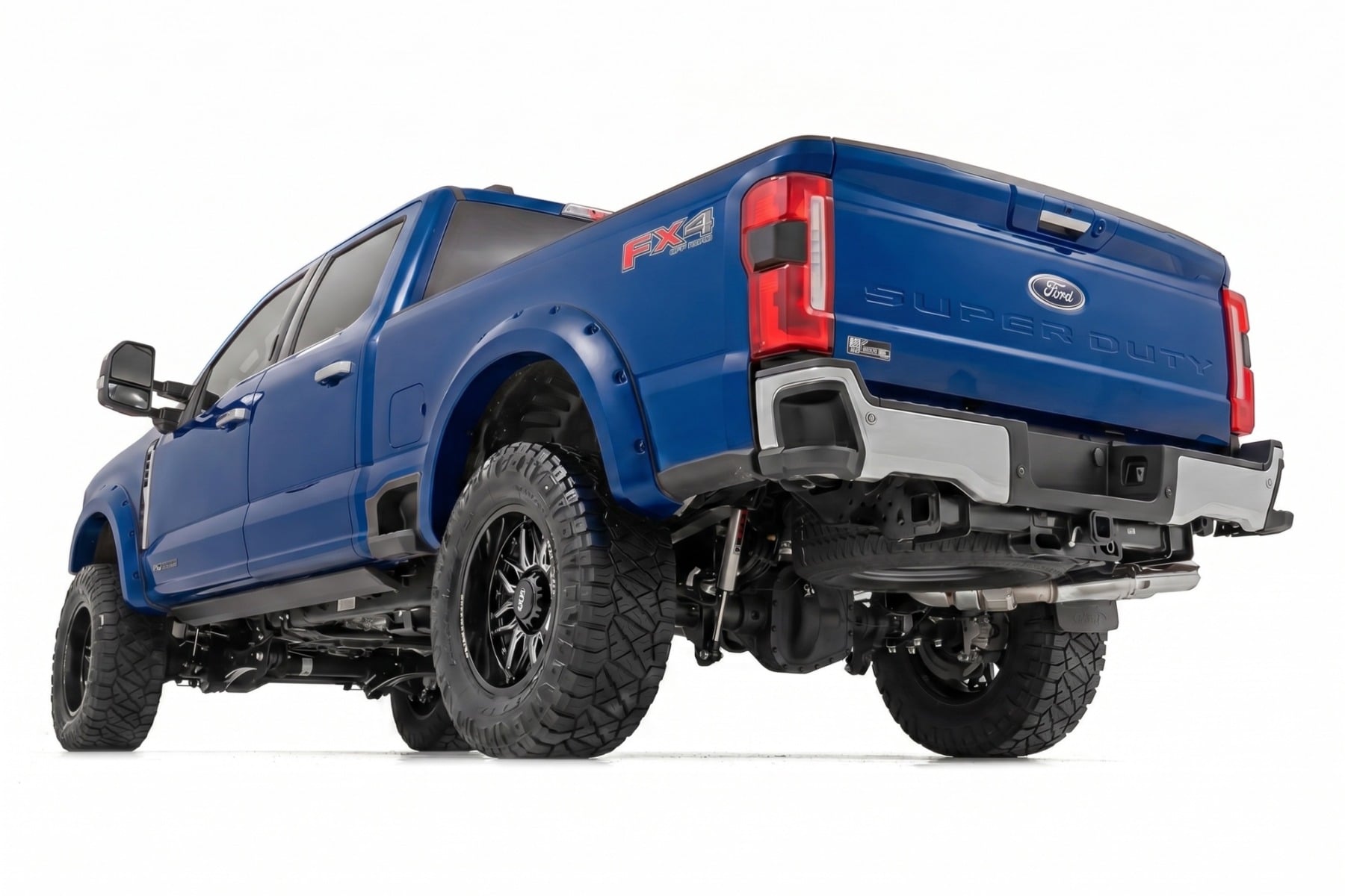 Rough Country Pocket Fender Flares E9 Argon Blue Ford F-250/F-350 Super Duty (23-26)