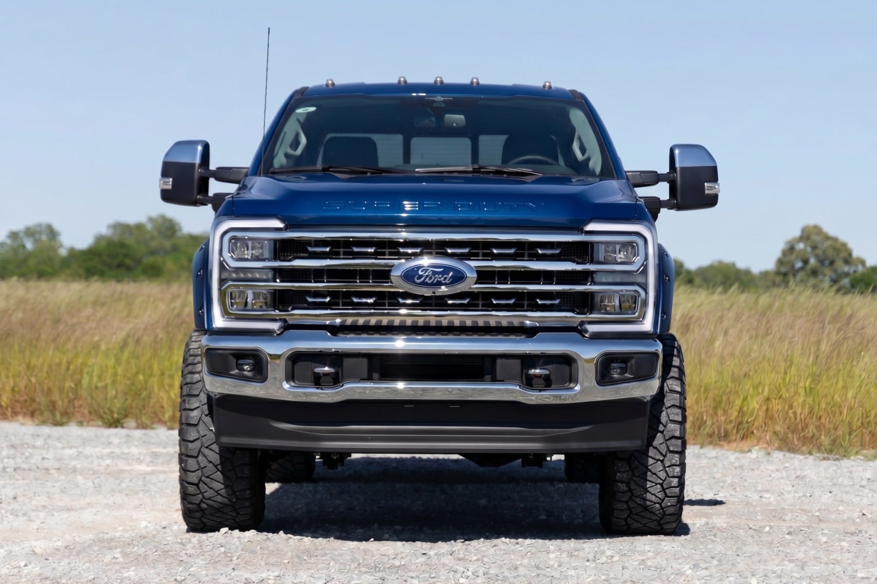 Rough Country Pocket Fender Flares E9 Argon Blue Ford F-250/F-350 Super Duty (23-26)