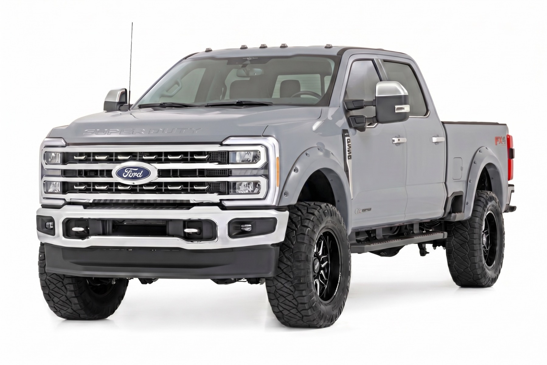 Rough Country Pocket Fender Flares DR Avalanche Ford F-250/F-350 Super Duty (23-26)