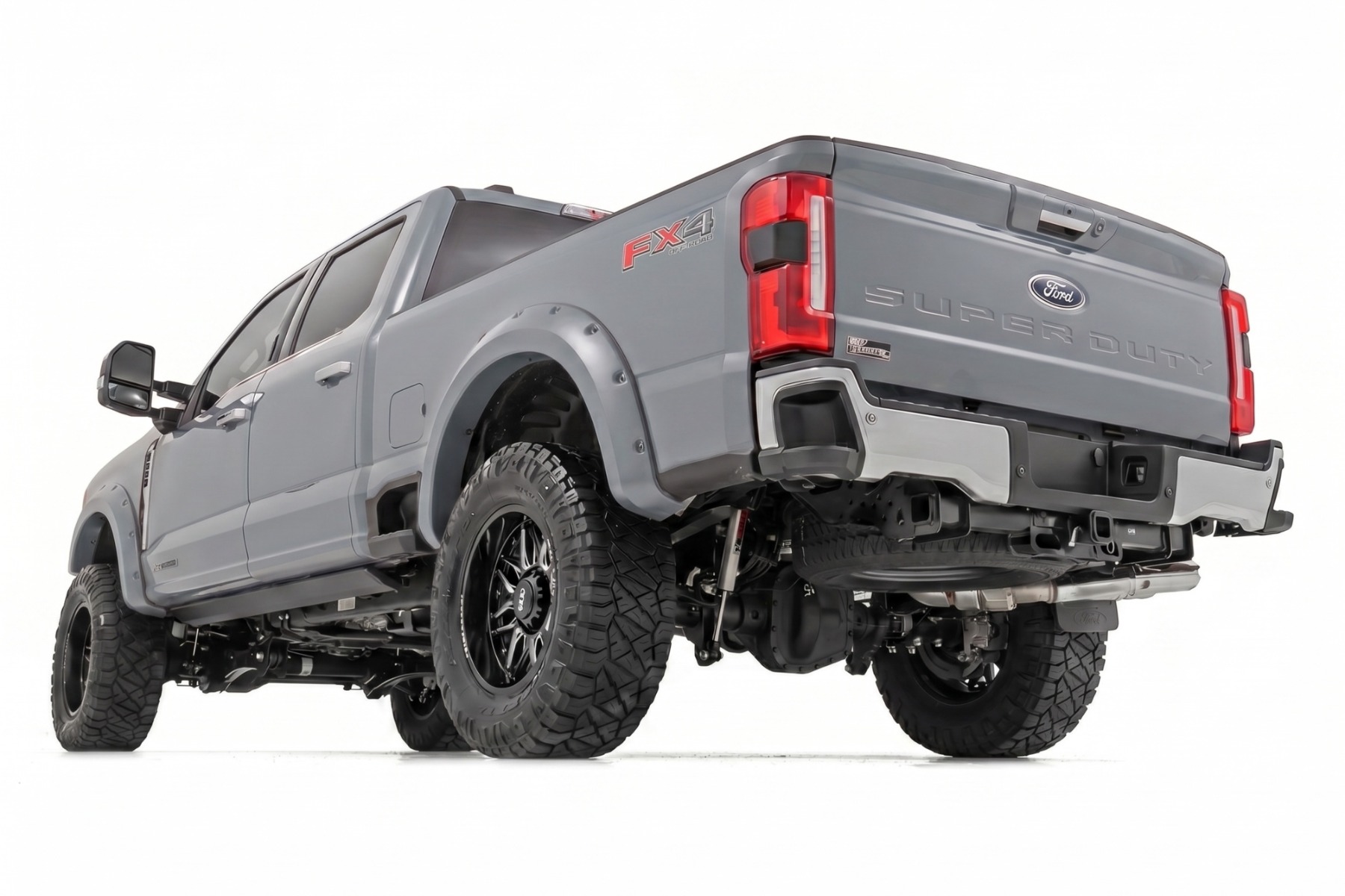 Rough Country Pocket Fender Flares DR Avalanche Ford F-250/F-350 Super Duty (23-26)