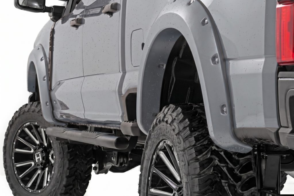 Rough Country Pocket Fender Flares DR Avalanche Ford F-250/F-350 Super Duty (23-26)