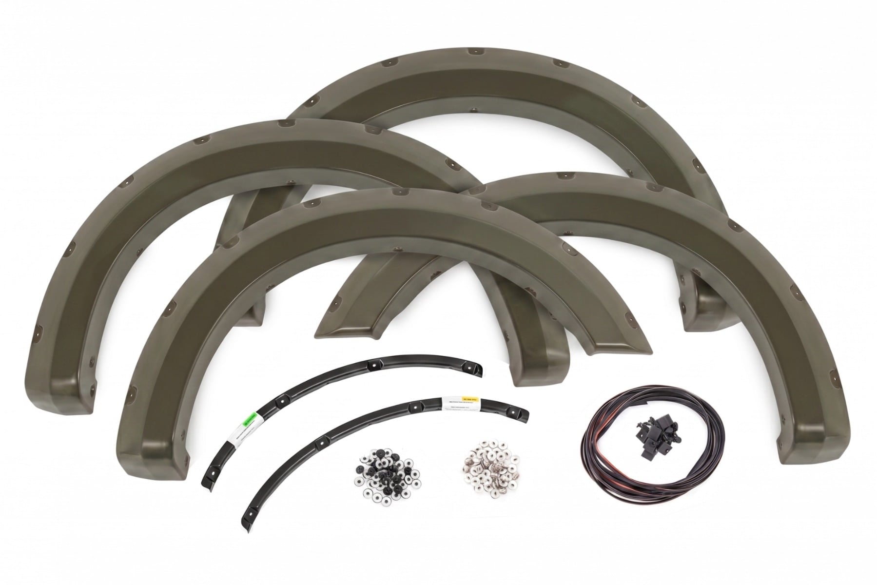 Rough Country Pocket Fender Flares T9 Marsh Gray Ford F-250/F-350 Super Duty (23-26)