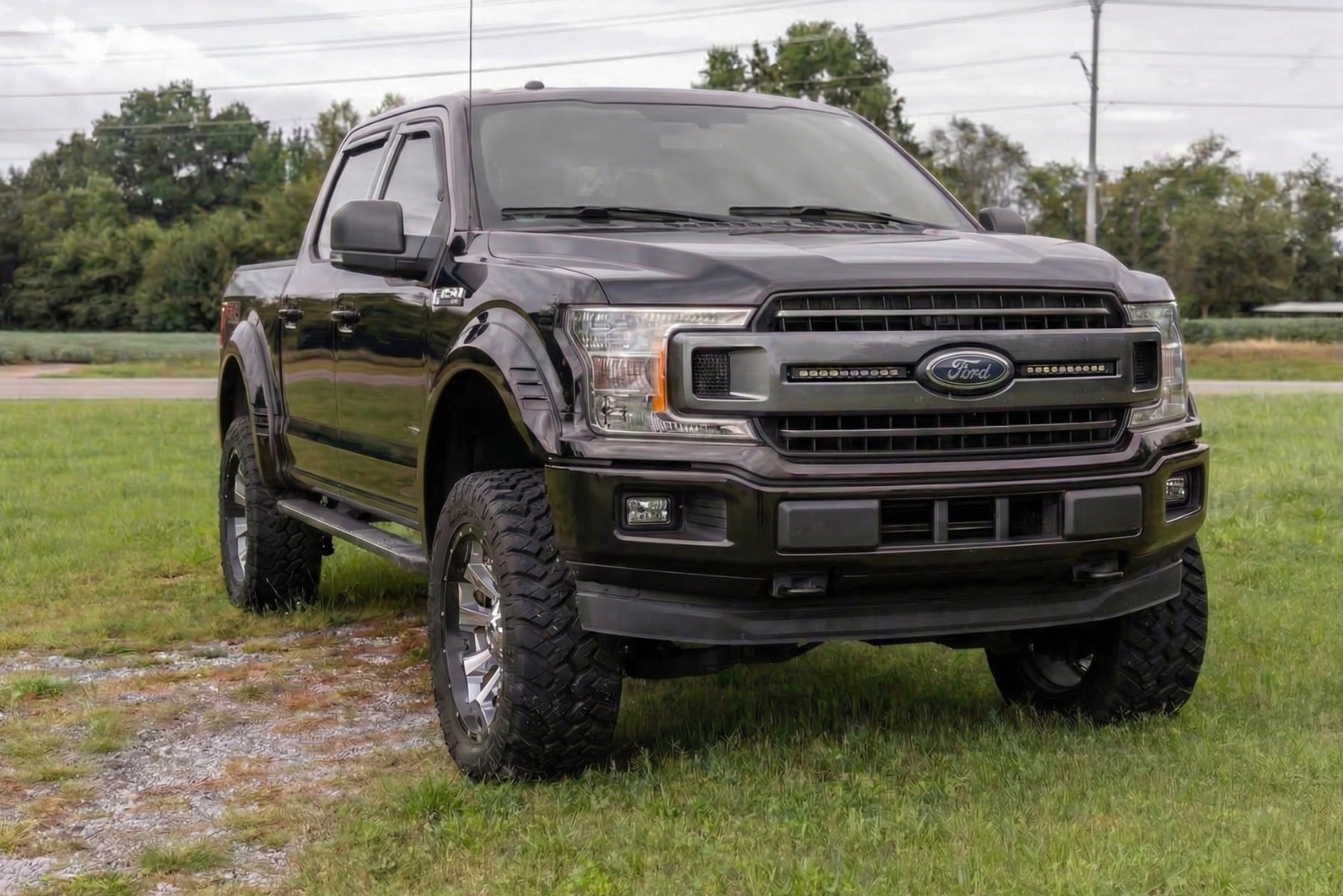 Rough Country SF1 Fender Flares G1 Absolute Black Ford F-150 2WD/4WD (2018-2020)