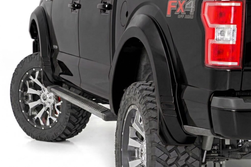 Rough Country SF1 Fender Flares G1 Absolute Black Ford F-150 2WD/4WD (2015-2017)