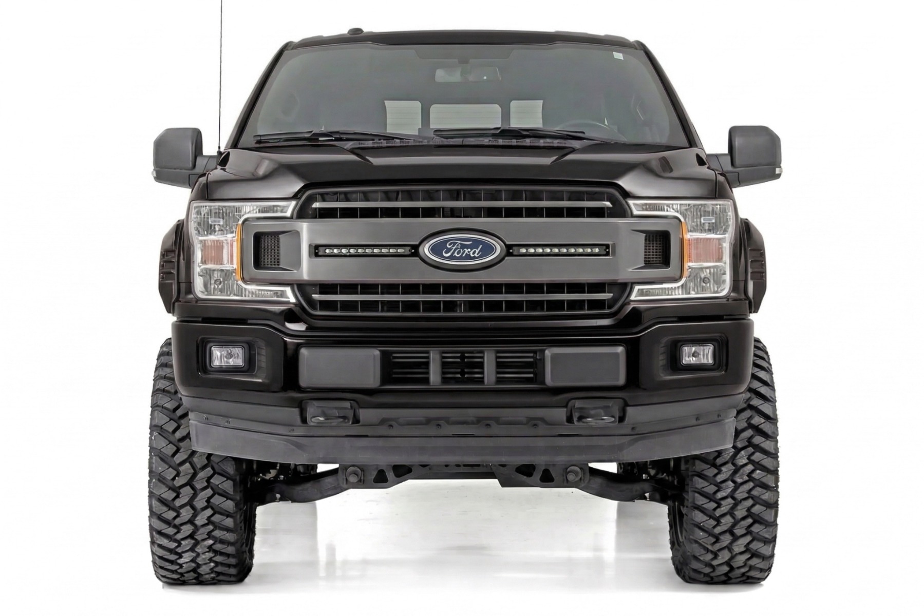 Rough Country SF1 Fender Flares G1 Absolute Black Ford F-150 2WD/4WD (2018-2020)