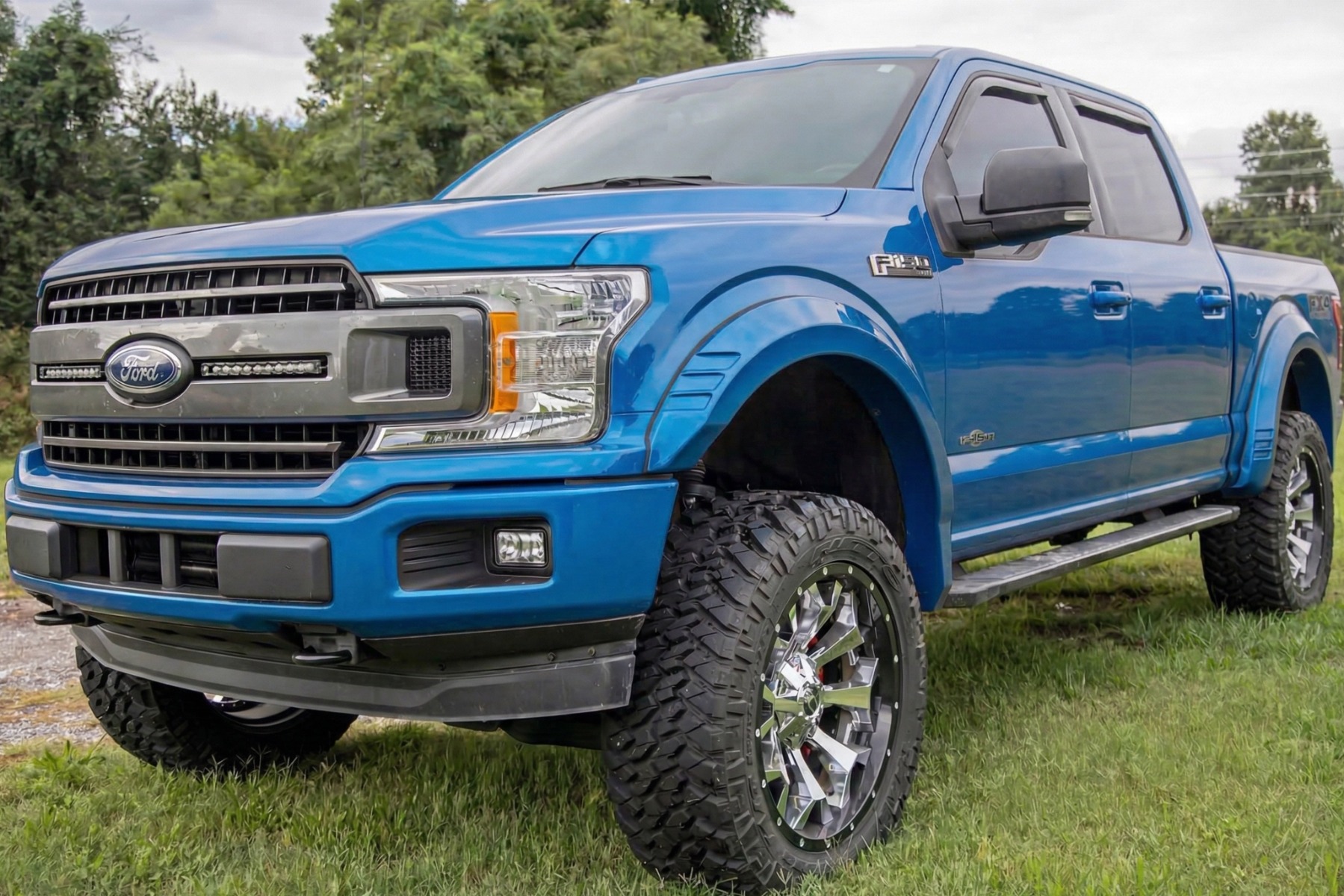 Rough Country SF1 Fender Flares SZ Blue Flame Ford F-150 2WD/4WD (2015-2017)
