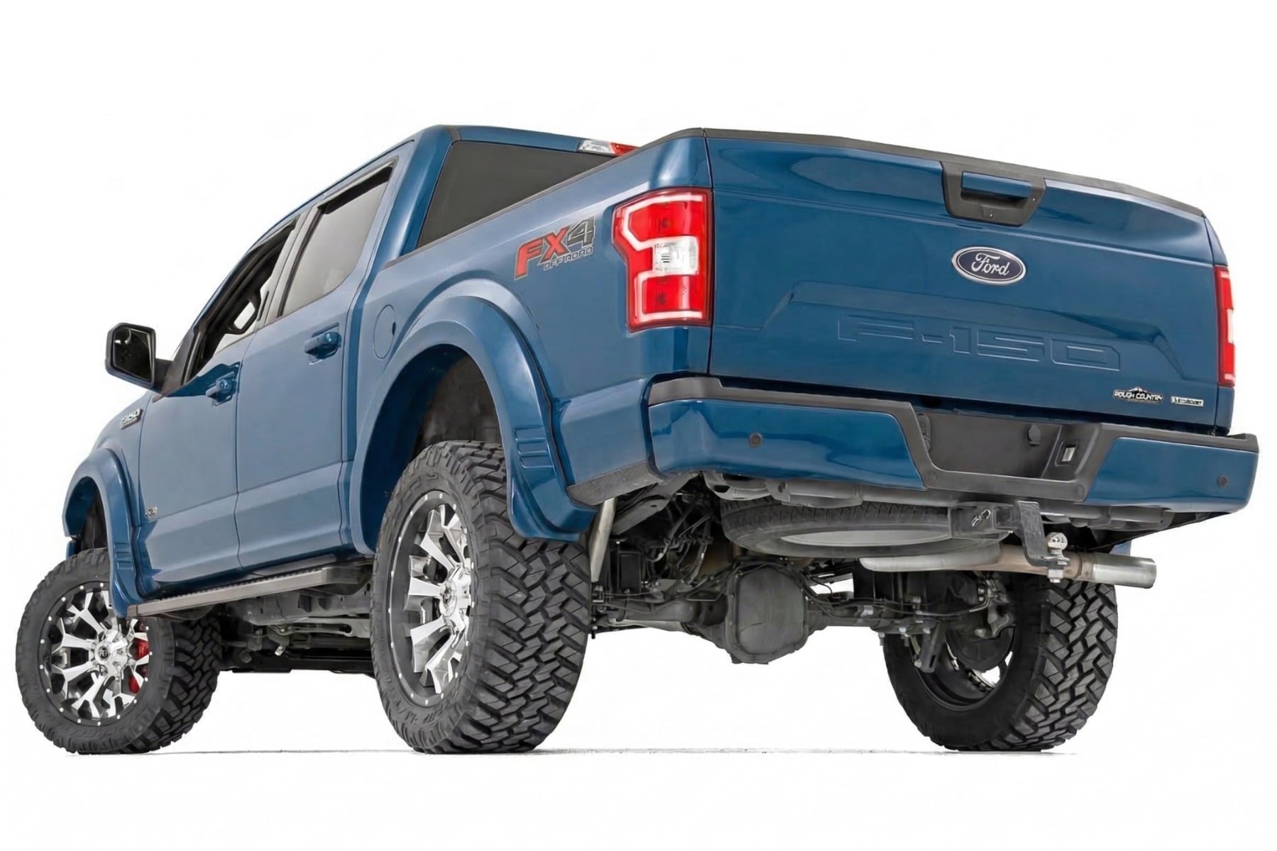 Rough Country SF1 Fender Flares N1 Blue Jeans Ford F-150 2WD/4WD (2015-2017)