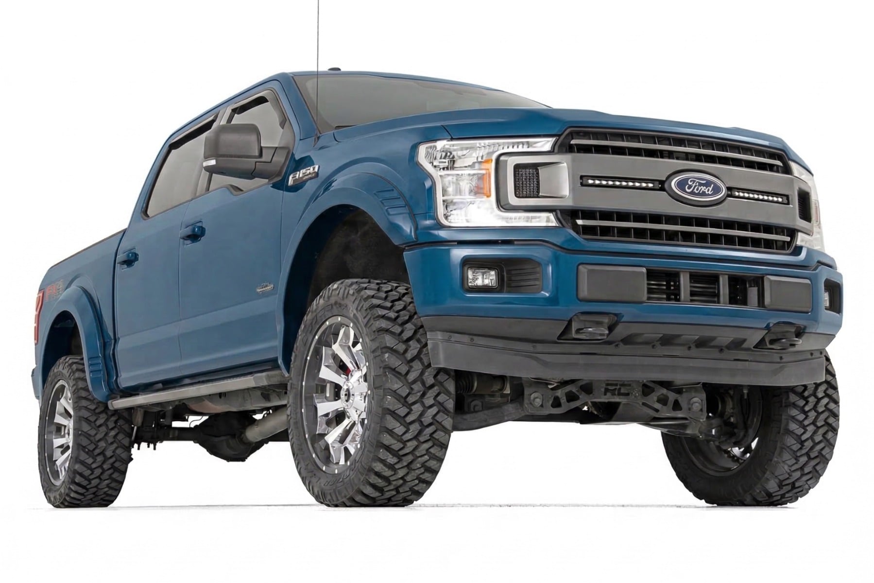 Rough Country SF1 Fender Flares N1 Blue Jeans Ford F-150 2WD/4WD (2015-2017)