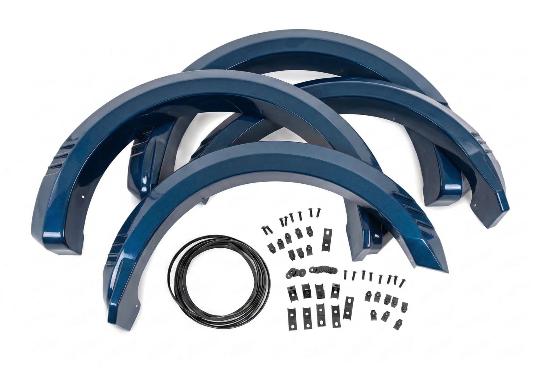 Rough Country SF1 Fender Flares N1 Blue Jeans Ford F-150 2WD/4WD (2015-2017)