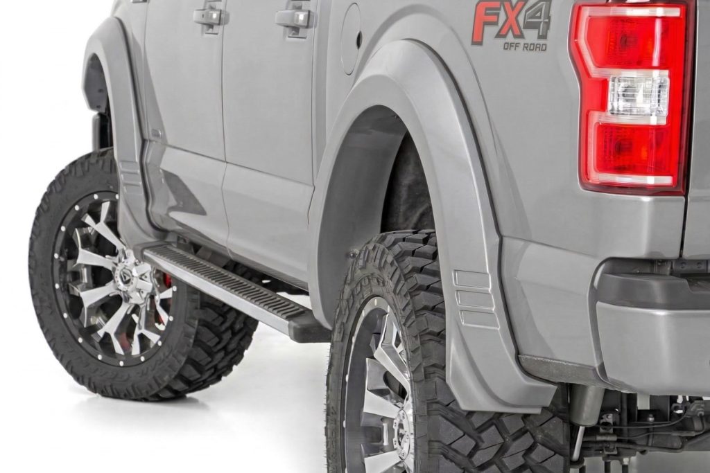 Rough Country SF1 Fender Flares UX Ingot Silver Metallic Ford F-150 2WD/4WD (18-20)