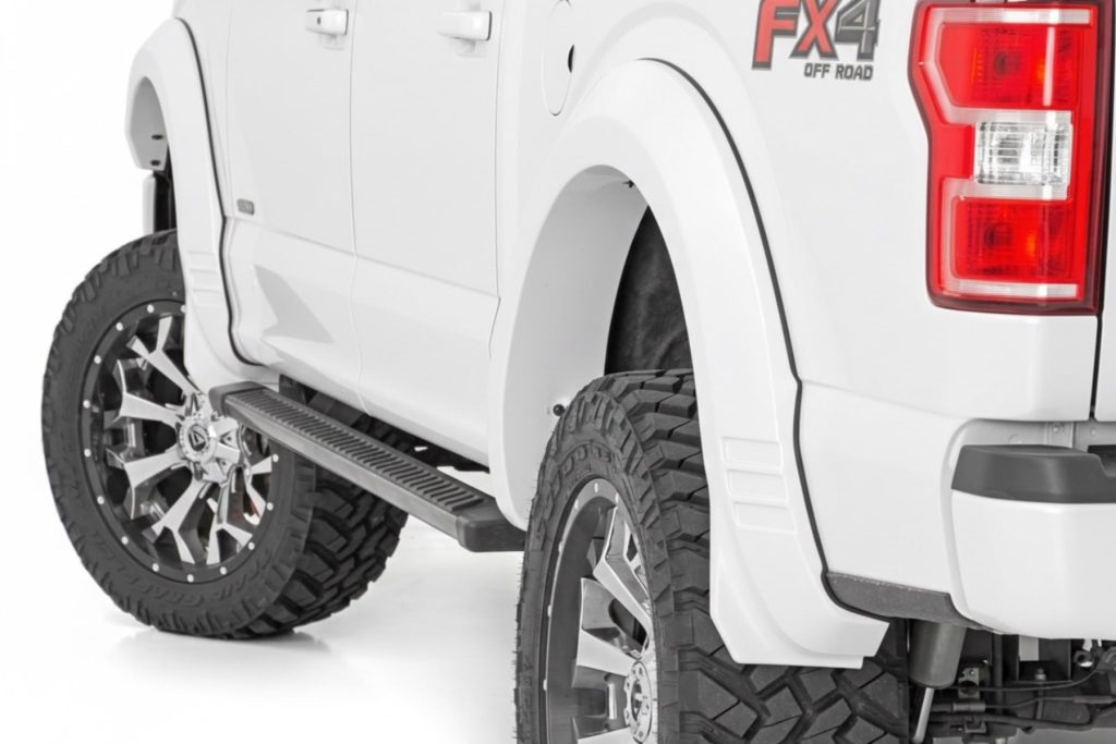 Rough Country SF1 Fender Flares Z1 Oxford White Ford F-150 2WD/4WD (2018-2020)