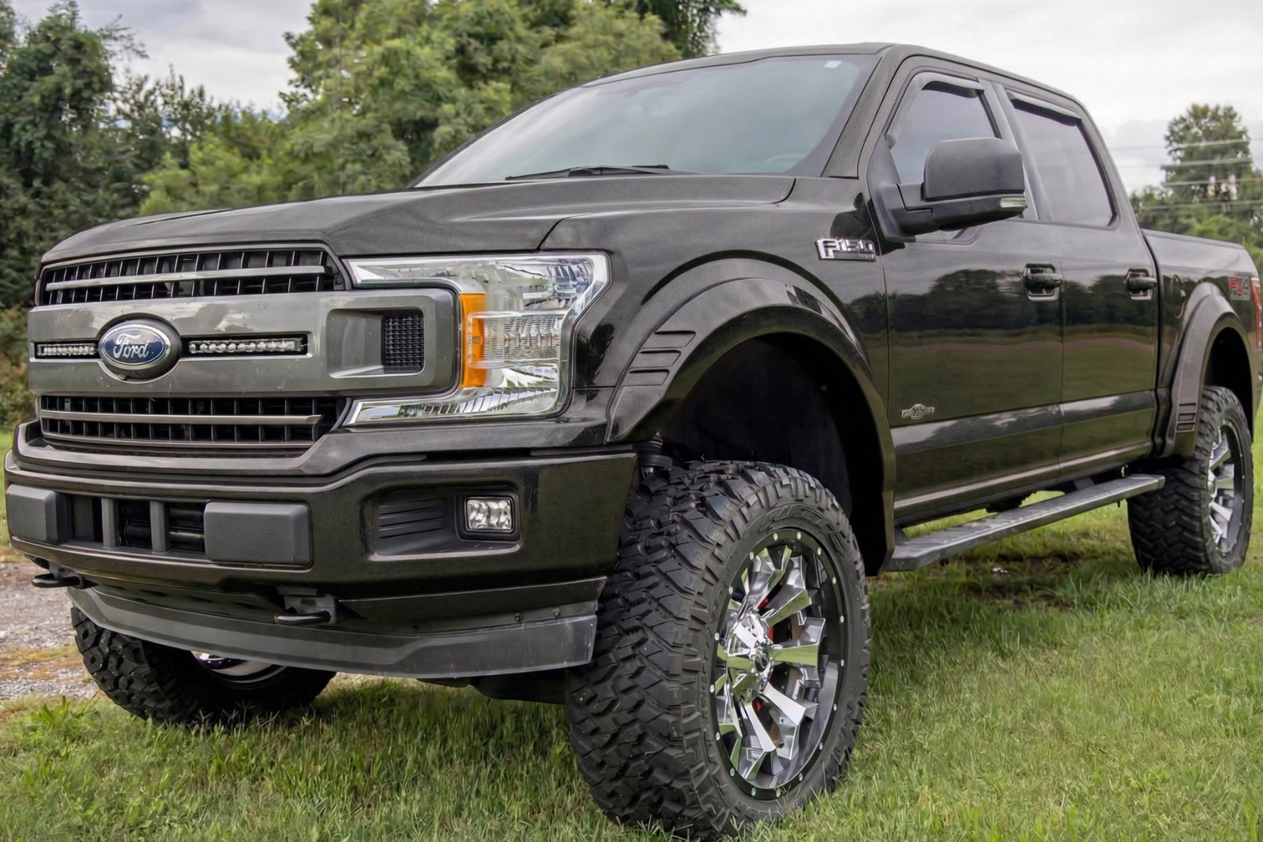 Rough Country SF1 Fender Flares TB Real Steel Ford F-150 2WD/4WD (2015-2017)