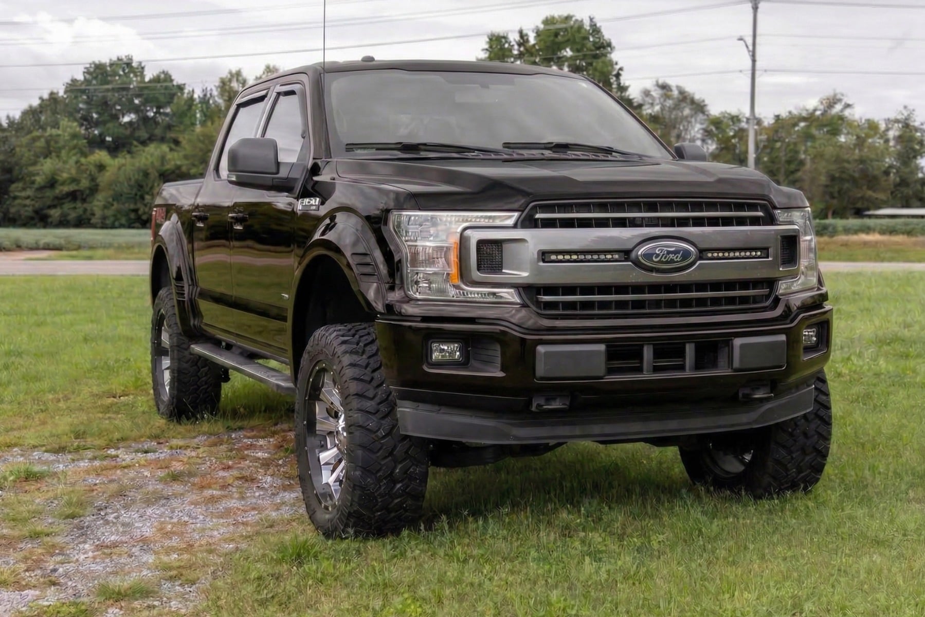Rough Country SF1 Fender Flares UM Agate Black Ford F-150 2WD/4WD (2018-2020)