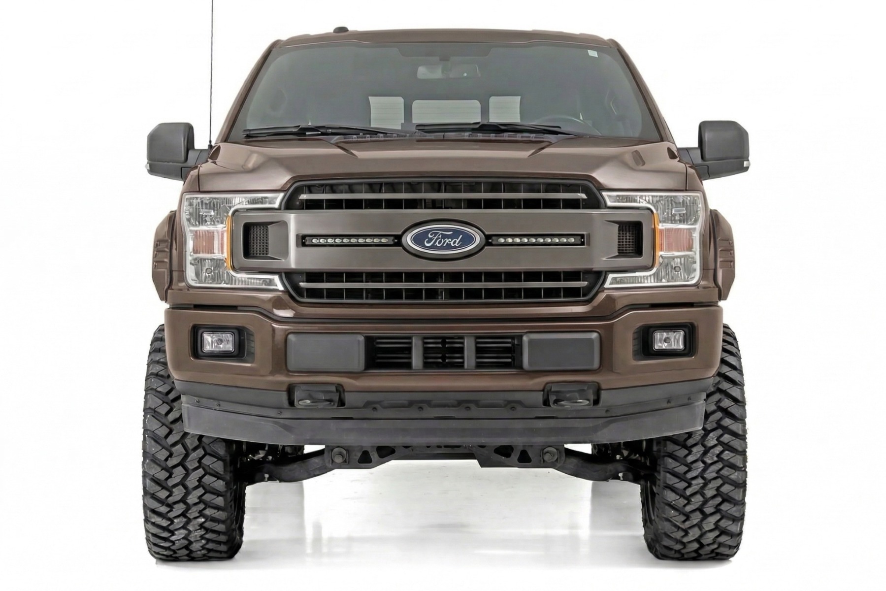 Rough Country SF1 Fender Flares D1 Stone Gray Ford F-150 2WD/4WD (2018-2020)