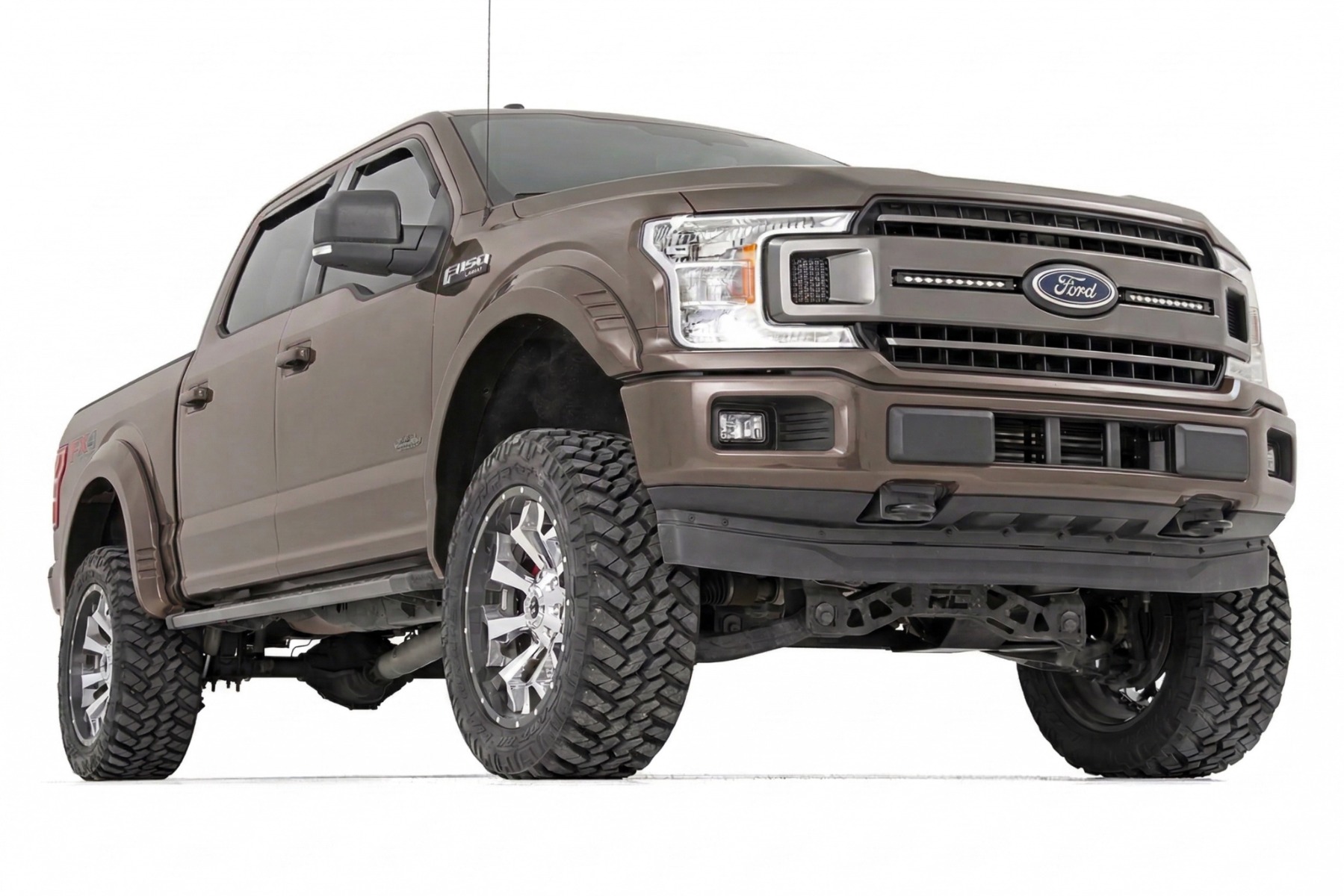 Rough Country SF1 Fender Flares D1 Stone Gray Ford F-150 2WD/4WD (2018-2020)