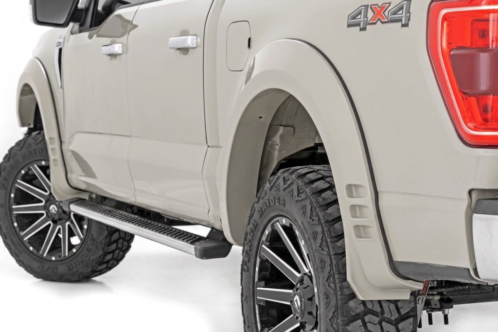 Rough Country SF1 Fender Flares DR Avalanche Gray Ford F-150 2WD/4WD (2021-2026)