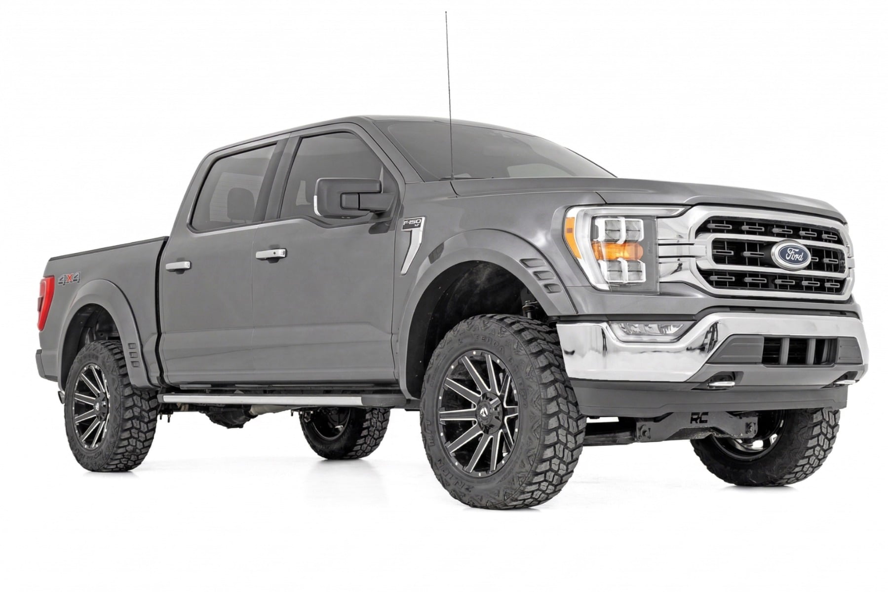 Rough Country SF1 Fender Flares M7 Carbonized Gray Ford F-150 2WD/4WD (2021-2026)