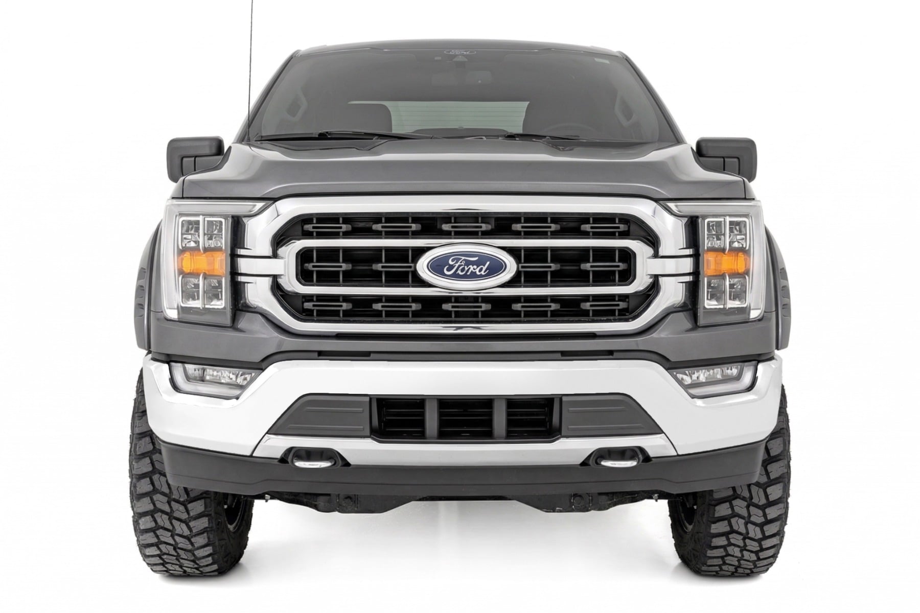 Rough Country SF1 Fender Flares M7 Carbonized Gray Ford F-150 2WD/4WD (2021-2026)