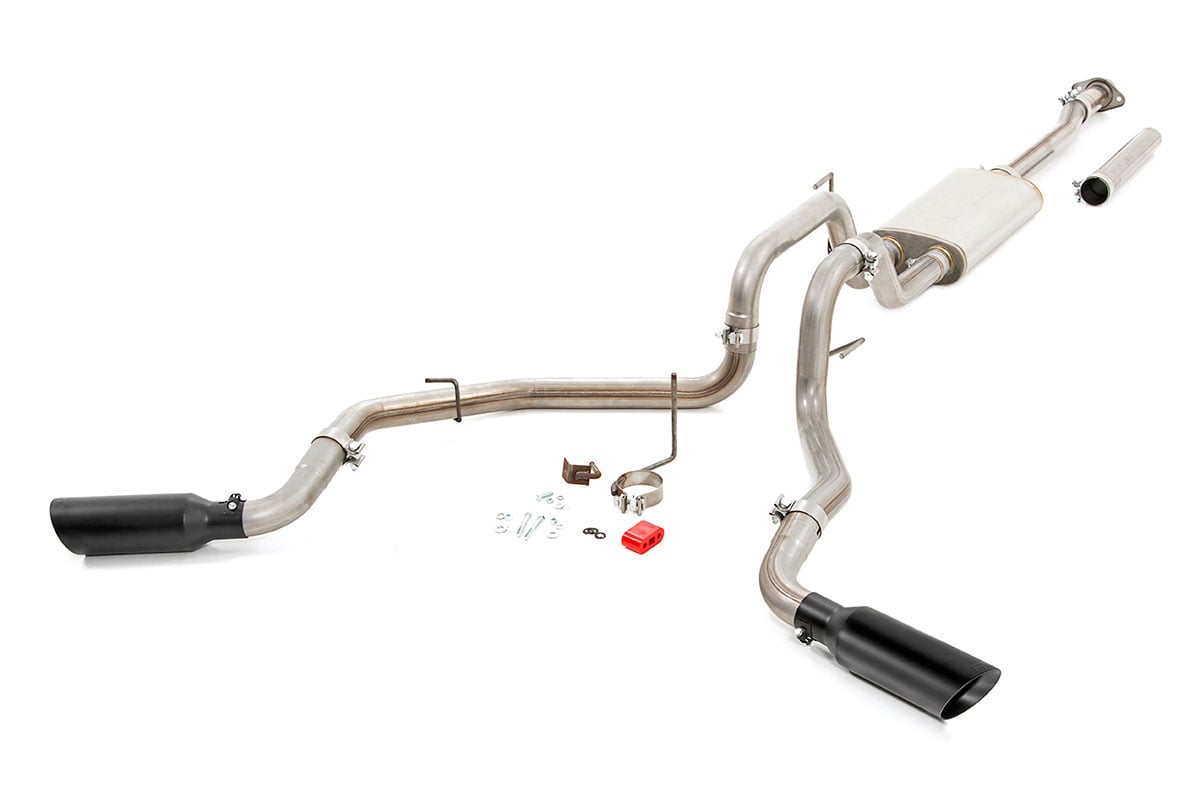 Rough Country Performance Cat-Back Exhaust No Std Cab Ford F-150 2WD/4WD (2015-2020)