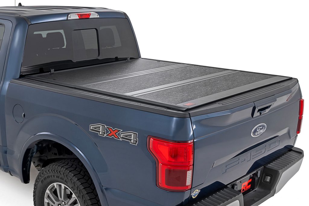 Rough Country Hard Low Profile Bed Cover 5β7β³ Bed Ford F-150 (21-26)/F-150 Lightning (22-26)