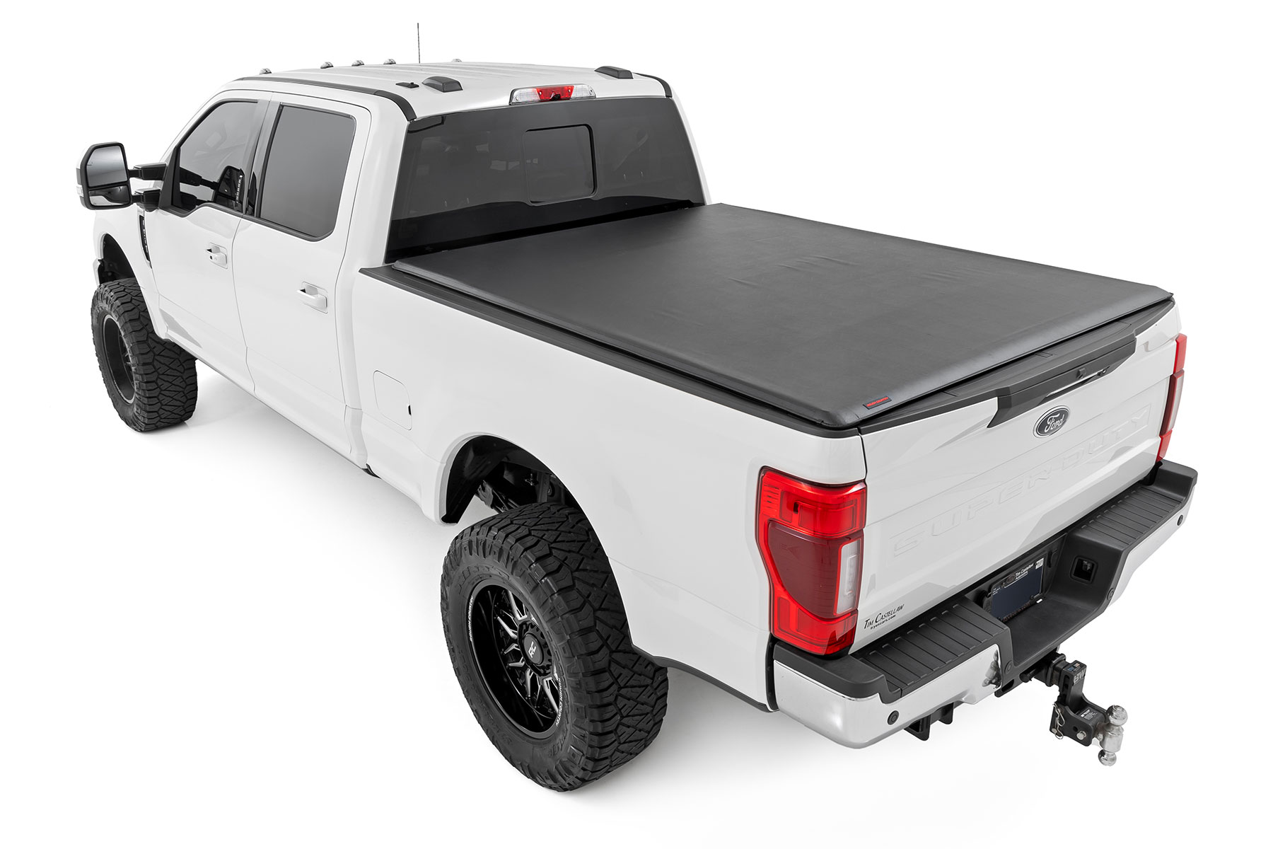 Rough Country Soft Roll Up Bed Cover 6β10β Bed Ford F-250/F-350 Super Duty (17-26)