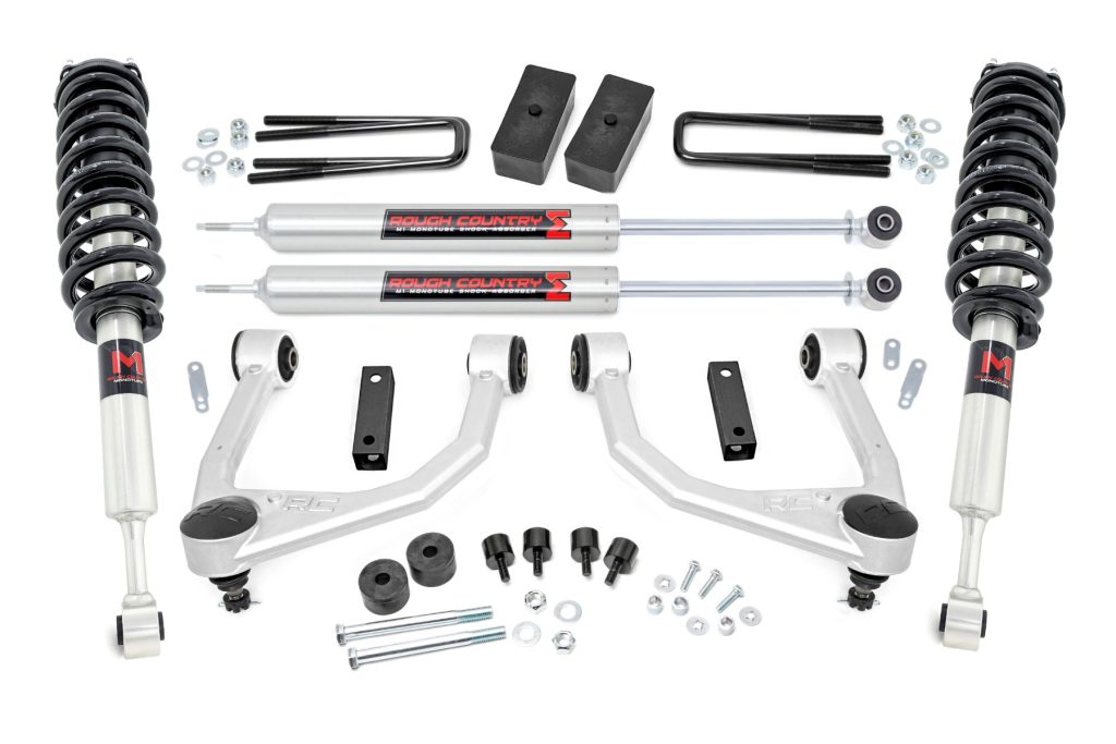 Rough Country 3.5 Inch Lift Kit M1 Struts/M1 Toyota Tundra 2WD/4WD (2007-2021)