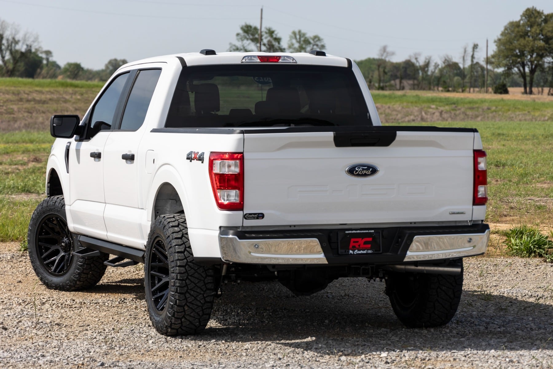 Rough Country SRL2 Adjustable Aluminum Steps Ford Ranger 2WD/4WD (2019-2026)