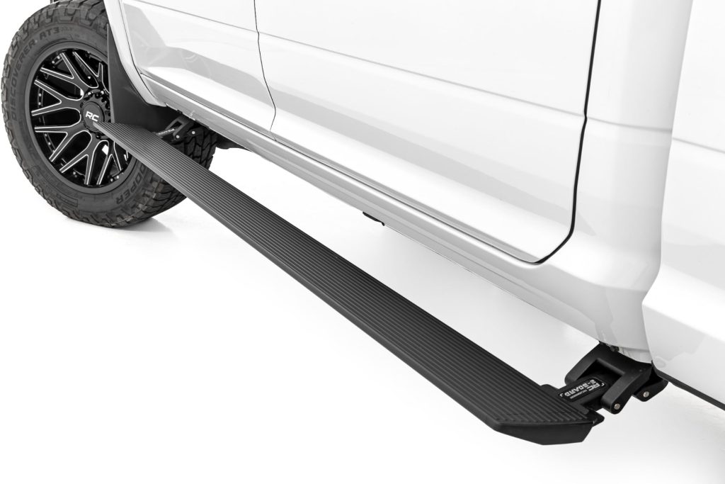 Rough Country Power Running Boards Dual Electric Motor Crew Cab Ram 2500/3500 (11-26)