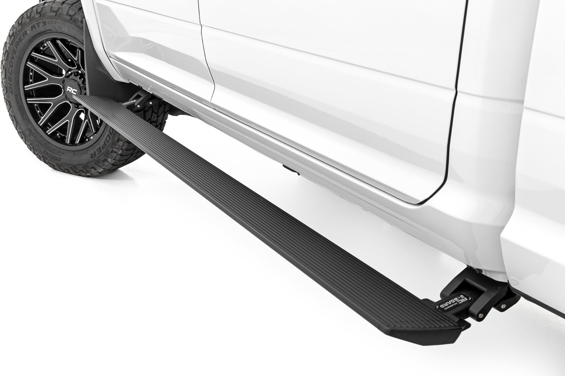 Rough Country Power Running Boards Dual Electric Motor Quad Cab Ram 2500/3500 (11-26)