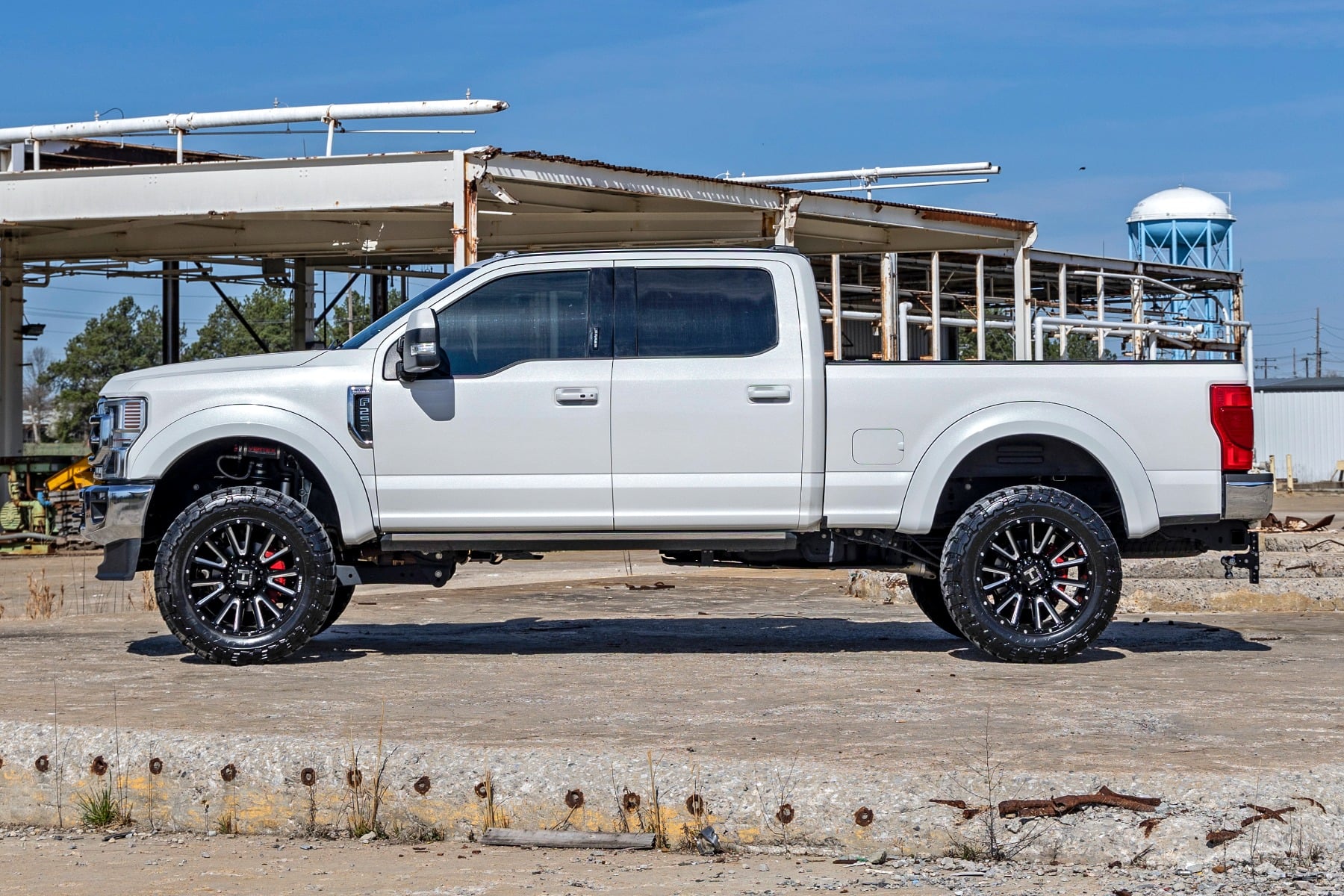 Rough Country Sport Fender Flares YZ Oxford White Ford F-250/F-350 Super Duty (17-22)