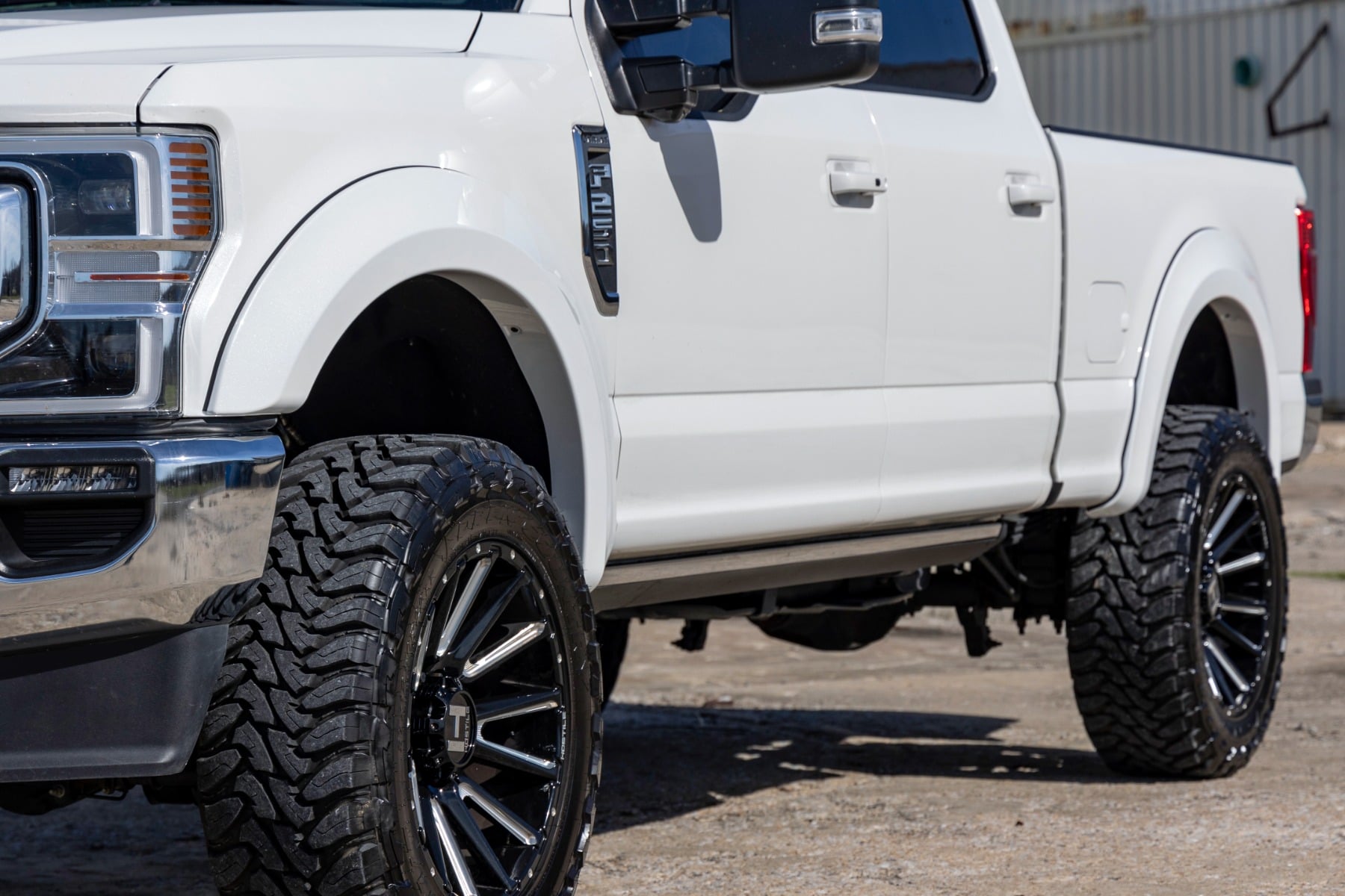 Rough Country Sport Fender Flares YZ Oxford White Ford F-250/F-350 Super Duty (17-22)